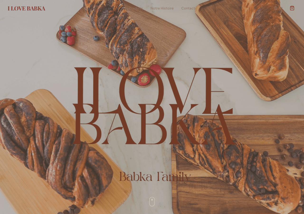 I Love Babka — Produit maison créé par Kevax